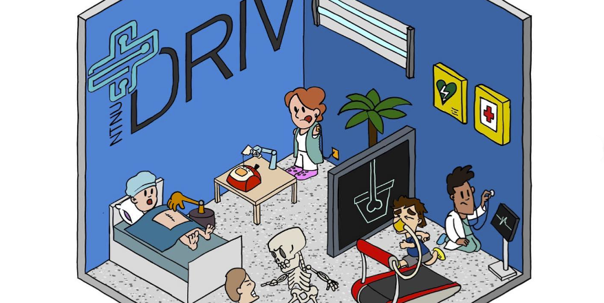 Bilde/illustrasjon om DRIV NTNU