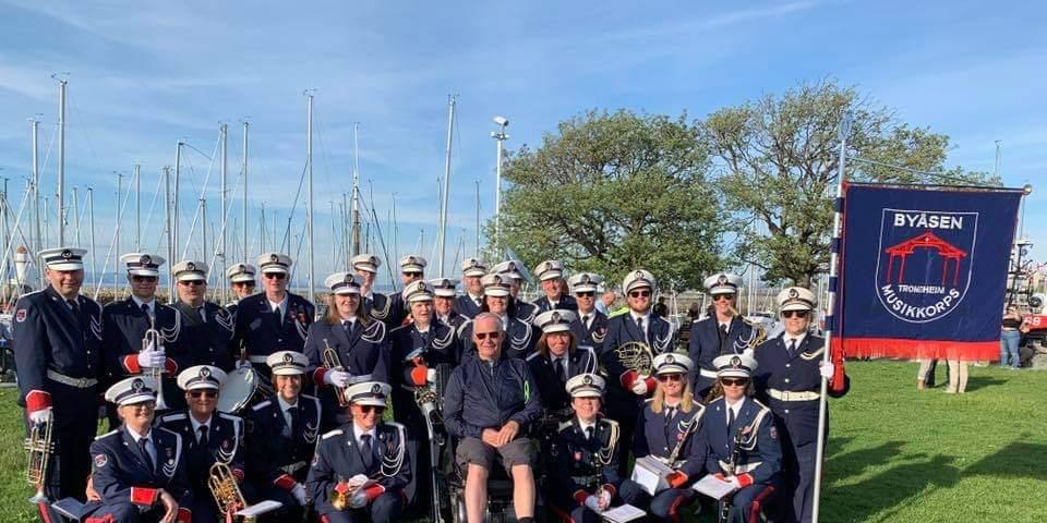 Bilde/illustrasjon om Byåsen Musikkorps