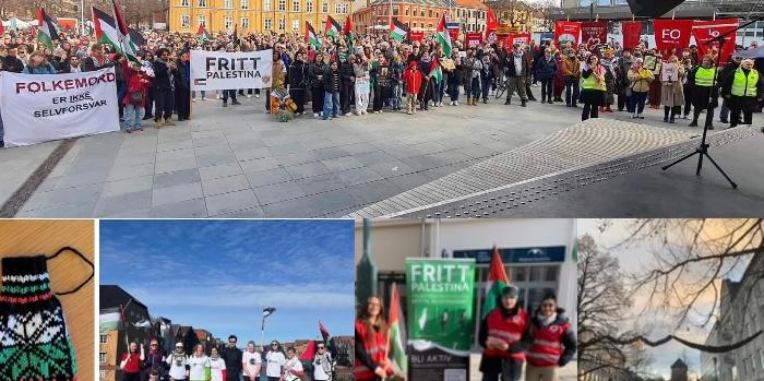 Bilde/illustrasjon om Palestinakomiteen i Trøndelag