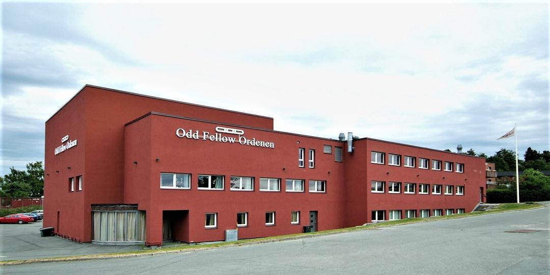 Bilde/illustrasjon om Odd Fellow Loge 155 Munkholmen